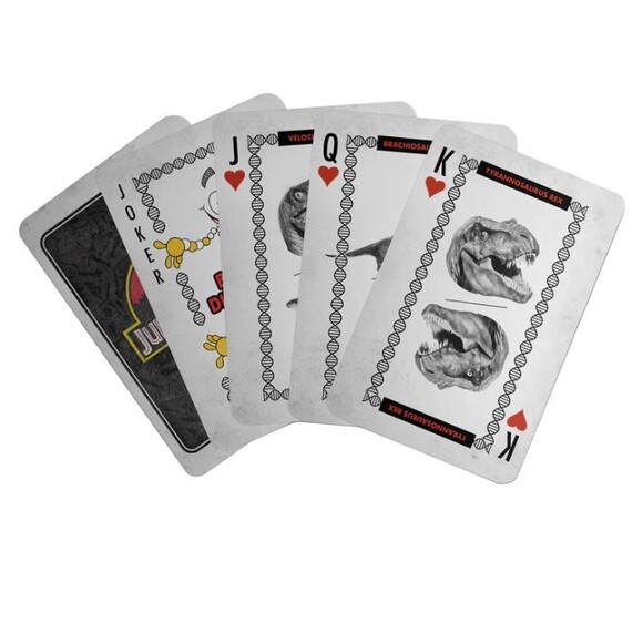 Jurassic Park Gift Shop Playing Cards Unique Artworks Official Universal Product - Picture 4 of 4